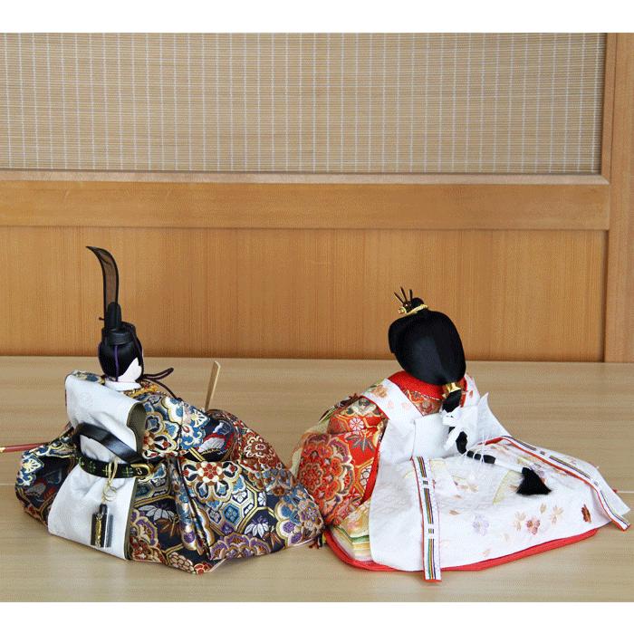 吉徳大光 雛人形 ひな人形 おしゃれ コンパクト 三段飾り 606-003