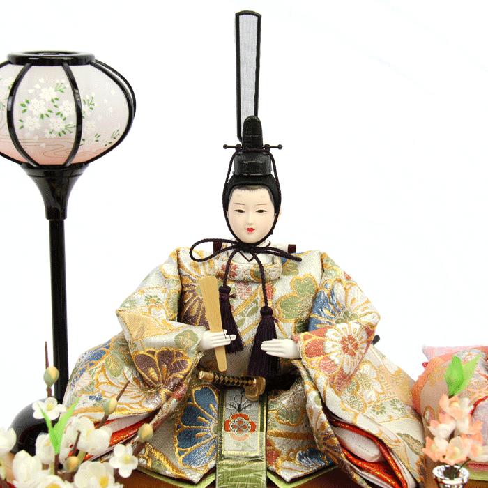 雛人形 コンパクト おしゃれ モダン ひな人形 久月 69581 衣裳着