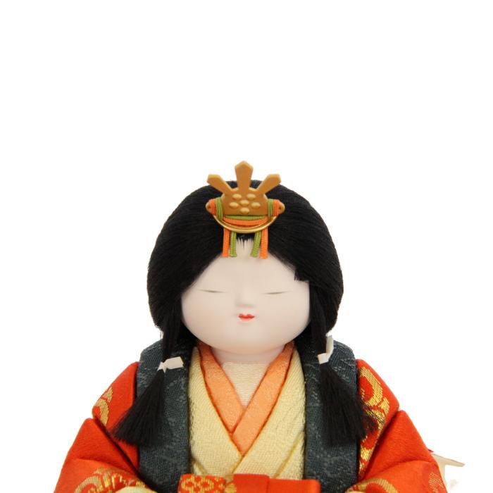雛人形 おしゃれ コンパクト 久月 親王飾り 木目込み 70374 瑞祥雛A