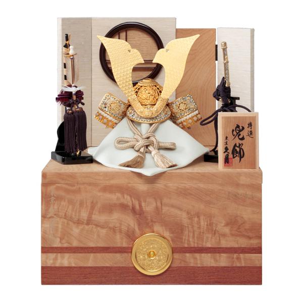 五月人形 コンパクト おしゃれ モダン 4GR-S27-Z D-25 61673 久月 鈴木利光