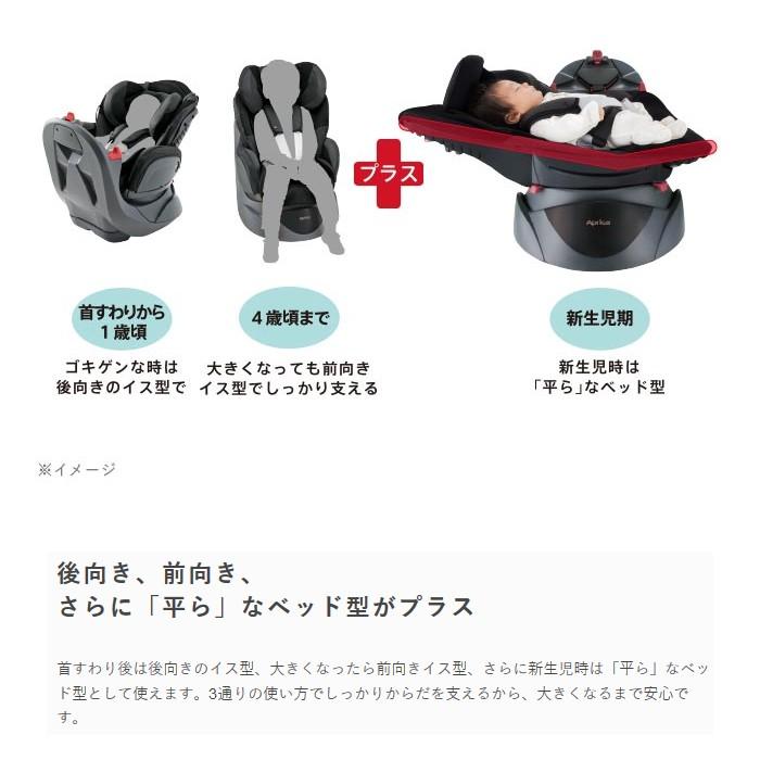 チャイルドシート 新生児 回転式 幼児 アップリカ ディアターン プラス