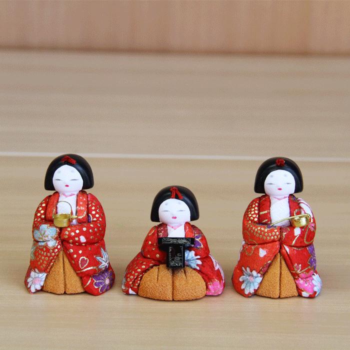 雛人形 ひな人形 おしゃれ コンパクト モダン 姫ひいな 木目込み 五人飾り 東玉 NO.5 st