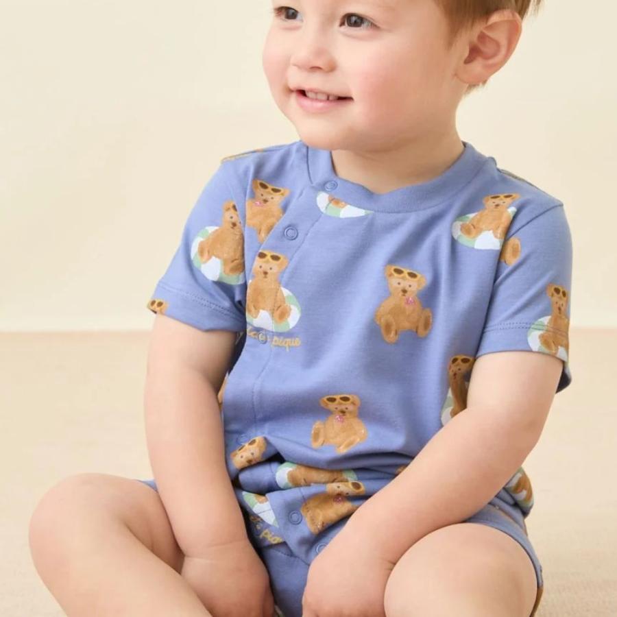 ジェラートピケ　ロンパース　セット価格　新品未使用　サイズ80-90 gelato pique（ジェラートピケ） 【正規販売店】ジェラートピケ 接触冷