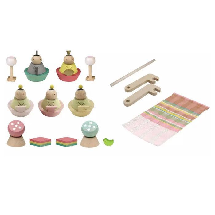 プーカのひなにんぎょう 雛人形 ひな人形 PUCA BASIC 2.0 プーカ ひなにんぎょう コンパクト 木製 三段飾り お雛様 puca プーカのひな人形 |  | 03