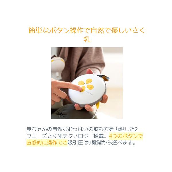 Medela（メデラ） 搾乳器 さく乳器 母乳 スイング マキシ 電動 さく乳