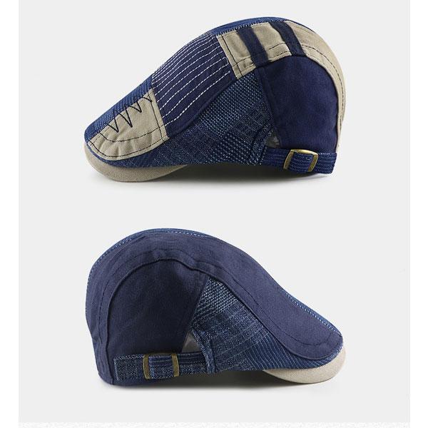 パッチワーク風 デニムパッチワーク マルチカラー ハンチング 帽子 キャップ カラフル ヴィンテージ コットンキャップ メンズ レディース HUNTING CAP 7145 |  | 10