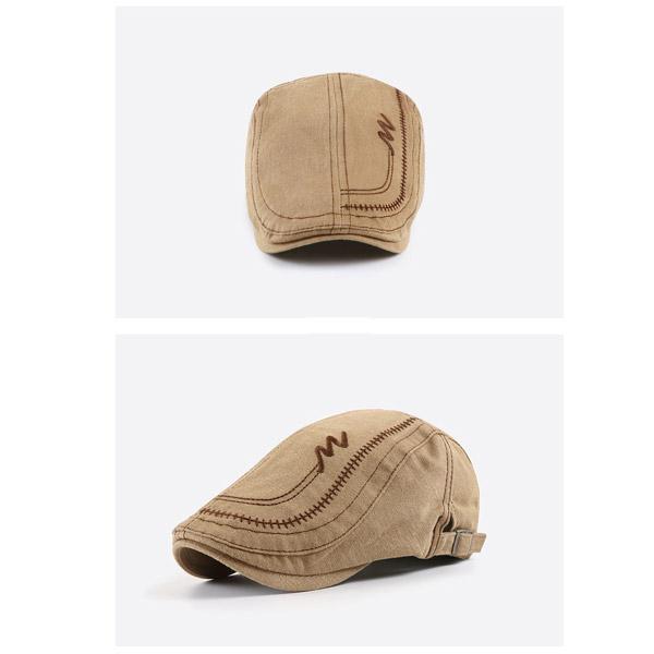 ステッチ ハンチング キャップ コットン 帽子 刺しゅう 綿 ハンチング帽 メンズ レディース HUNTING CAP 7141 |  | 09