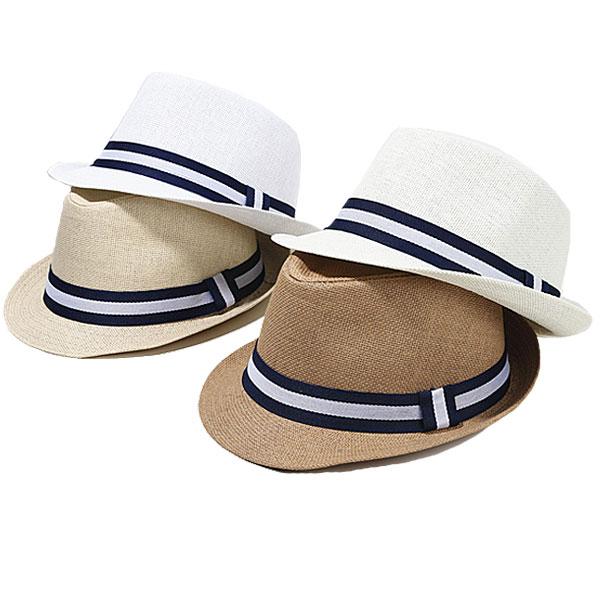 マリン風 麦わら帽子 中折れ ハット ストローハット リボン 帽子 日除け 紫外線対策 メンズ レディース 春 夏 STRAW HAT 6517 |  | 08
