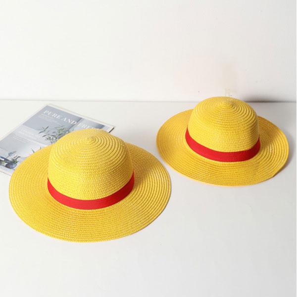 麦わら帽子 ワンピース ONE PIECE ルフィ コスプレ衣装用 帽子 コスチューム 海賊王 衣装 子ども用 大人用 親子 CAP 6565 |  | 07