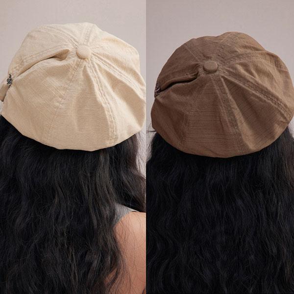 コットン 綿麻 キャスケット ボリュームあり 伸縮ゴム 帽子 キャップ 無地 キャスケット帽 メンズ レディース CAP 1348 |  | 10
