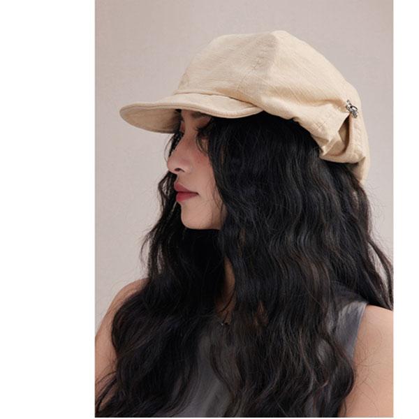 コットン 綿麻 キャスケット ボリュームあり 伸縮ゴム 帽子 キャップ 無地 キャスケット帽 メンズ レディース CAP 1348 |  | 11