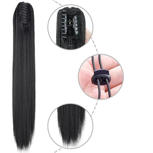 ポニーテール バンスクリップ ポイントウィッグ ロングストレート エクステ ウイッグ 付け毛 つけ毛 WIG POINT 009st |  | 17