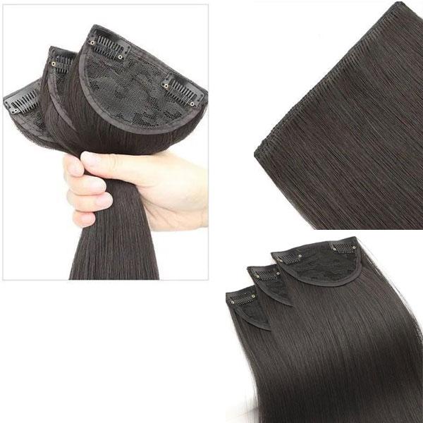 エクステ ストレート セット売り 2クリップ エクステンション ウィッグ 襟足ウィッグ 耐熱 えりあし ウイッグ 付け毛 つけ毛 WIG EXT 008st |  | 11