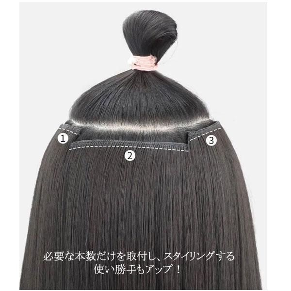 エクステ ストレート セット売り 2クリップ エクステンション ウィッグ 襟足ウィッグ 耐熱 えりあし ウイッグ 付け毛 つけ毛 WIG EXT 008st |  | 12
