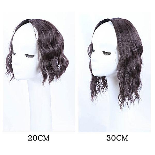 エクステ ショート カール 2本セット エクステンション 耐熱 襟足ウィッグ ヘアピース えりあし 部分かつら 付け毛 つけ毛 EXT 010cl |  | 06