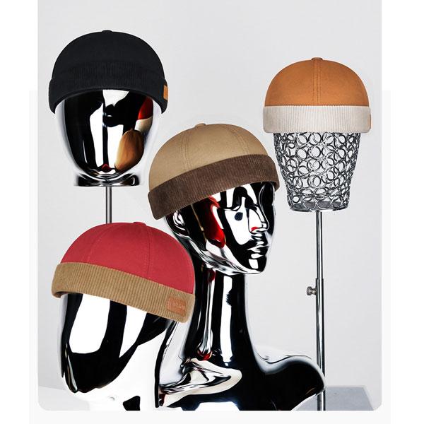 ロールキャップ つばなしキャップ コーデュロイ フィッシャーマンキャップ ワッチキャップ 丸形 軽量 通気性 メンズ レディース CAP 4959 |  | 19