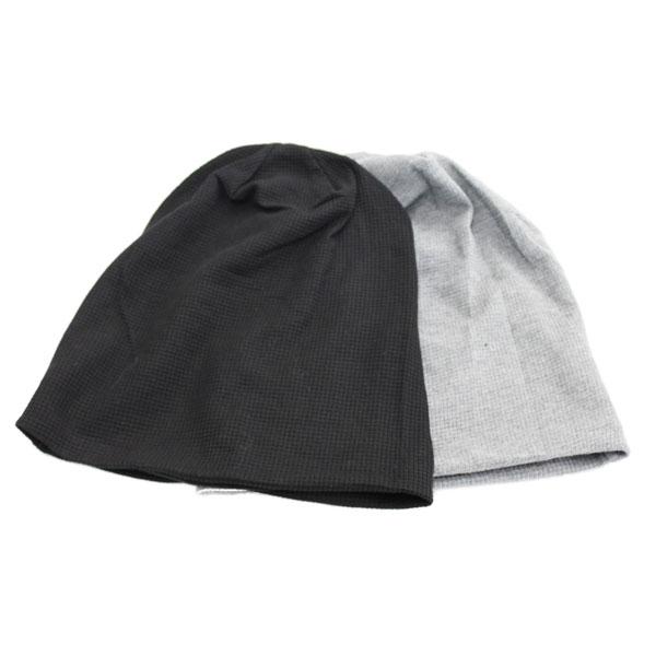 大きいサイズ ニット帽 綿ポリ 裏地付 ワッフル 裏地付 帽子 無地 ニットキャップ ニットワッチ メンズ レディース CAP 4035 |  | 08