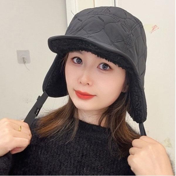 フライトキャップ パイロットキャップ リバーシブル ボア ラムウール キルティング 防寒 防風 耳まで隠れる スポーツ イヤーフラップ 秋冬 レディース CAP 5614 |  | 08