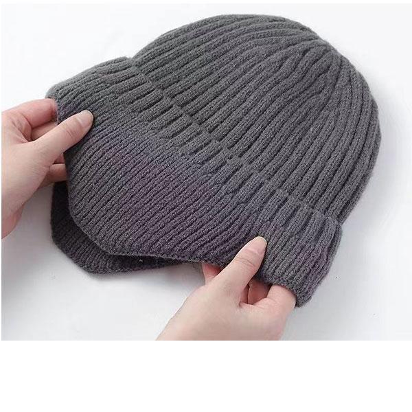ニット帽 耳あて付き ニットキャップ 裏起毛 裏地ボア 無地 耳当てビーニー メンズ レディース 防寒 秋冬 暖かい 保温性 防寒対策 CAP 4050 |  | 12