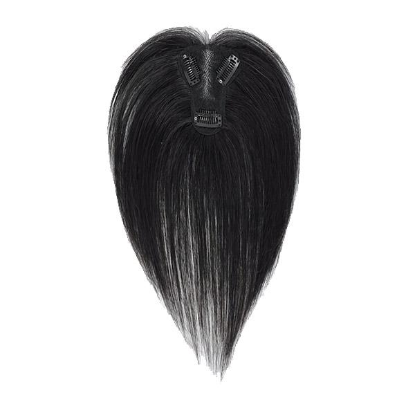 トップピース ワンレン 25cm センター分け トップカバー 前髪ウィッグ 部分ウィッグ ウィッグ エクステ 付け毛 つけ毛 かつら WIG MG 013 |  | 03