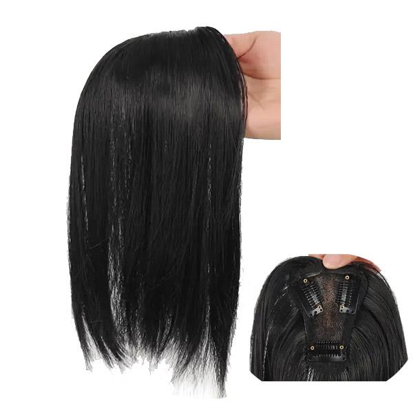 トップピース ワンレン 25cm センター分け トップカバー 前髪ウィッグ 部分ウィッグ ウィッグ エクステ 付け毛 つけ毛 かつら WIG MG 013 |  | 05