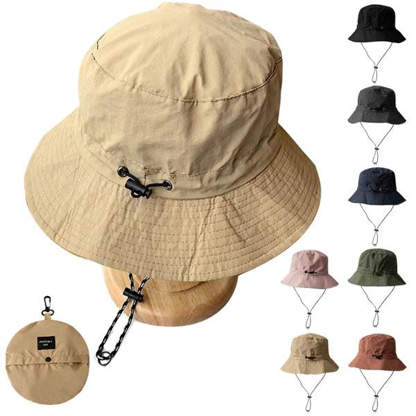 ポケットサファリハット 帽子 サファリハット 軽量 バケットハット 速乾性 撥水性 UVカット メンズ レディース アウトドア HAT 2607 | 