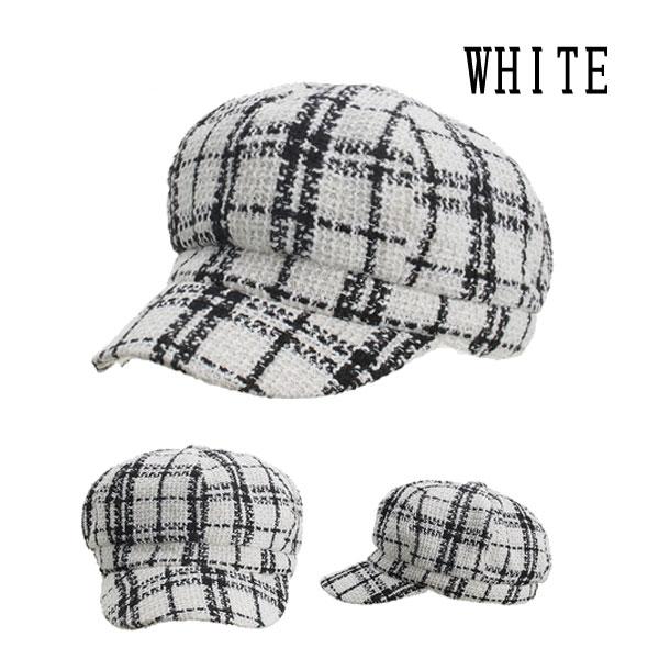 帽子 キャスケット ツイード チェック クラッシック CAP1307 |  | 02