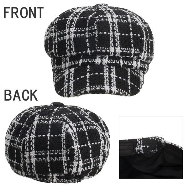 帽子 キャスケット ツイード チェック クラッシック CAP1307 |  | 04