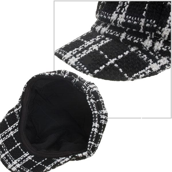 帽子 キャスケット ツイード チェック クラッシック CAP1307 |  | 05