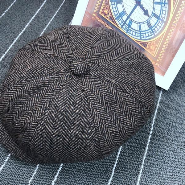 ヘリンボーン キャスケット 厚手 帽子 大きいサイズ キャスケット帽 キャップ ハンチング M L XL メンズ レディース CAP 1315 |  | 12