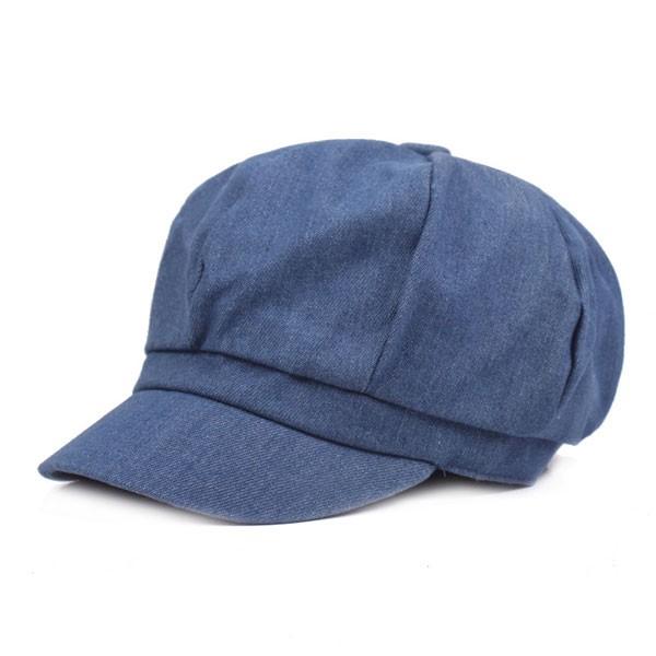 デニム キャスケット キャップ 無地 帽子 コットン キャスケット帽 ハンチング メンズ レディース 春 夏 CAP 1317 :cap