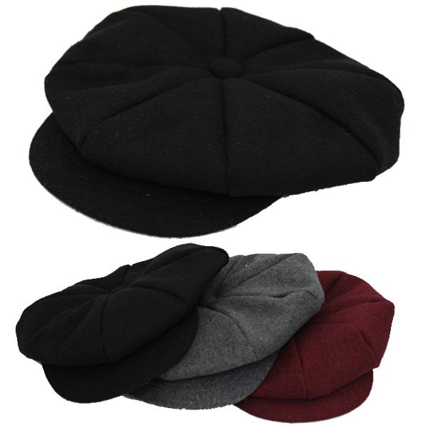 キッズ キャスケット 帽子 フェルト帽 無地 子供用 キャスケット帽 厚手 ハンチング キャップ 秋 冬 CAP 1322 |  | 08