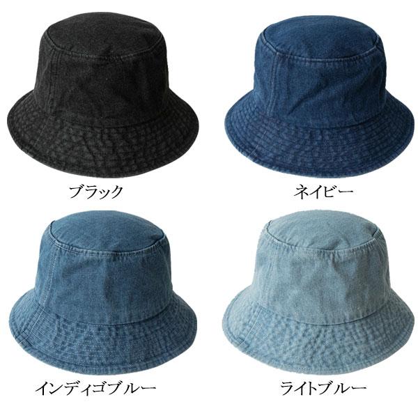 visvim kofu古布デニムブルー バケットハット M/L バケットハット デニム 帽子 バケット帽 シンプル無地 ハット