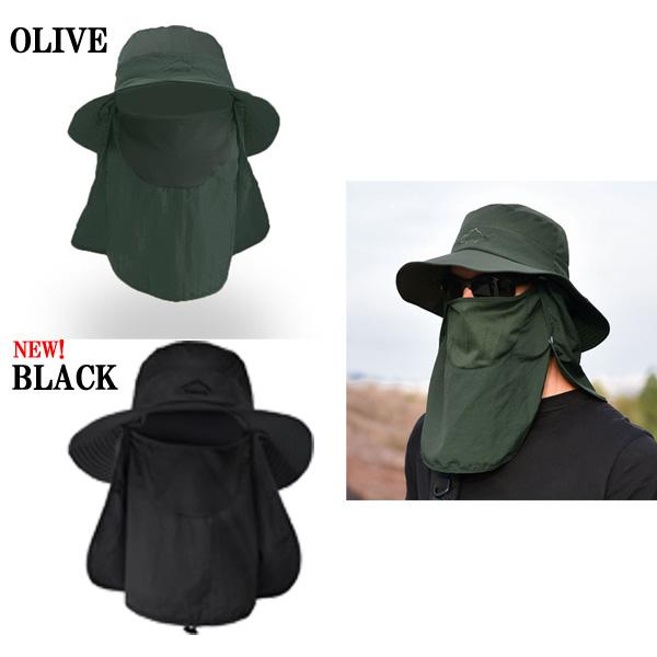 帽子 多機能 サファリハット アドベンチャーハット 紫外線対策 UV対策 UVカット メンズ レディース アウトドア cap 2602 |  | 08