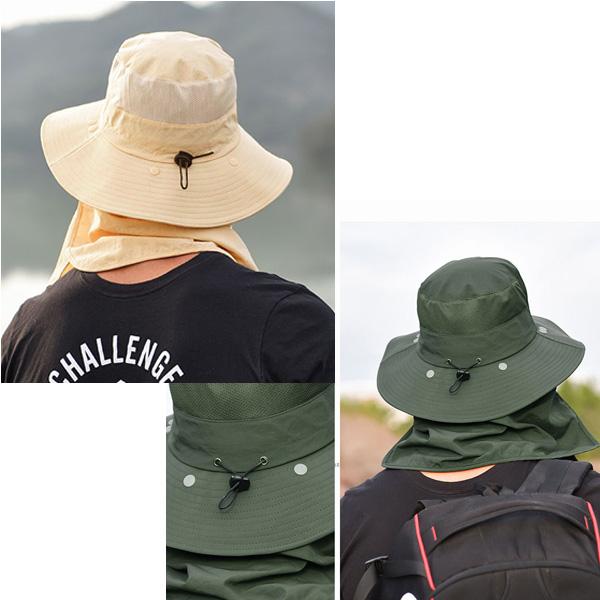 帽子 多機能 サファリハット アドベンチャーハット 紫外線対策 UV対策 UVカット メンズ レディース アウトドア cap 2602 |  | 14