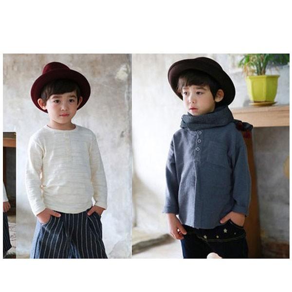 子ども用 中折れフェルトハット キッズハット S M 中折れハット 無地 帽子 中折れ フェルト帽 メンズ レディース 親子帽子 FELT HAT 3343 |  | 11