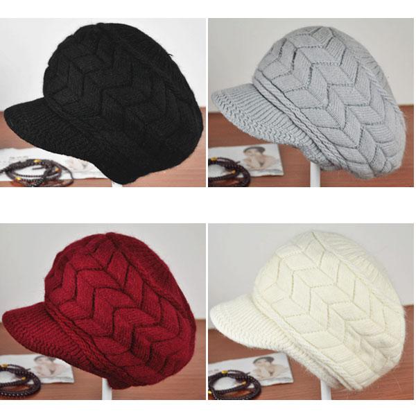 ニットキャスケット ニット帽 レディース ケーブルニット ファー 帽子 つば付き 厚手 ボア ニットキャップ 毛足長め ラビットファー もこもこ KNIT CAP 4004 |  | 11
