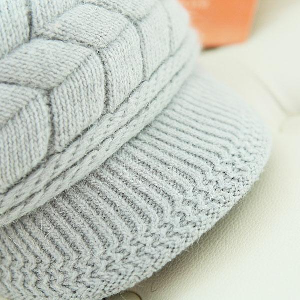 ニットキャスケット ニット帽 レディース ケーブルニット ファー 帽子 つば付き 厚手 ボア ニットキャップ 毛足長め ラビットファー もこもこ KNIT CAP 4004 |  | 13