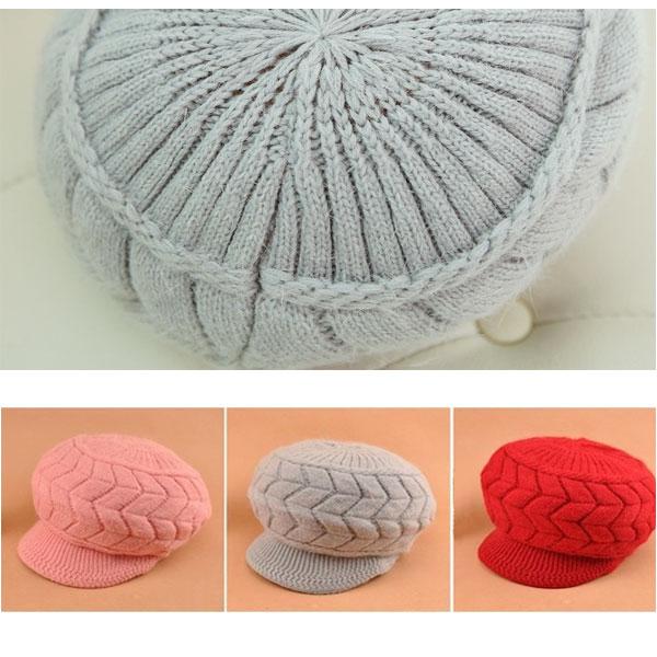 ニットキャスケット ニット帽 レディース ケーブルニット ファー 帽子 つば付き 厚手 ボア ニットキャップ 毛足長め ラビットファー もこもこ KNIT CAP 4004 |  | 14