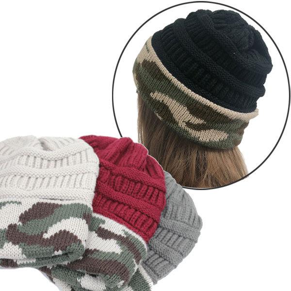 厚手 ニット帽 カモフラ柄 折り返し 帽子 ニットキャップ 迷彩 ワッチキャップ ビーニー メンズ レディース 秋 冬 Knit Cap 4023 Cap 4023 Ilandwig 通販 Yahoo ショッピング