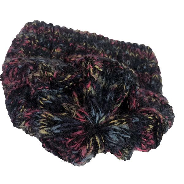 ニット帽 マルチカラー 配色ニット帽 ざっくりニット カラフル