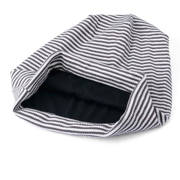 コットン ニット帽 ボーダー柄 ワッペン付き ニットキャップ 裏地付 ワッチキャップ 綿 ビーニー 医療用帽子 マルチカラー白黒 メンズ レディース KNIT CAP 4098 |  | 06