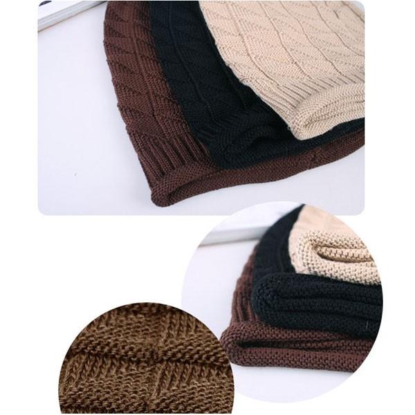 ルーズなニットキャップ 織り柄 ニット帽 大きいサイズ 帽子 ワッチキャップ ルーズキャップ 三角菱柄 メンズ レディース ビーニー 秋 冬 Knit Cap 4111 Cap 4111 Ilandwig 通販 Yahoo ショッピング