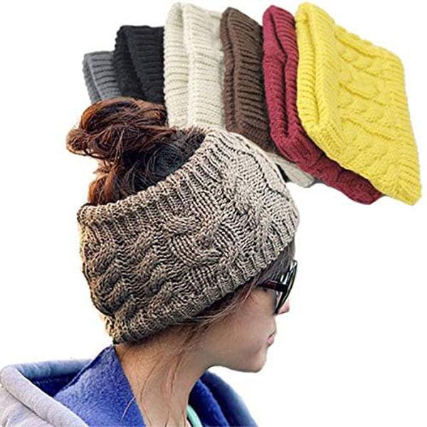 ニットターバン ケーブル編 ニットヘアバンド ターバンキャップ ヘアアレンジ まとめ髪 メンズ レディース KNIT HAIRBAND 466 | 
