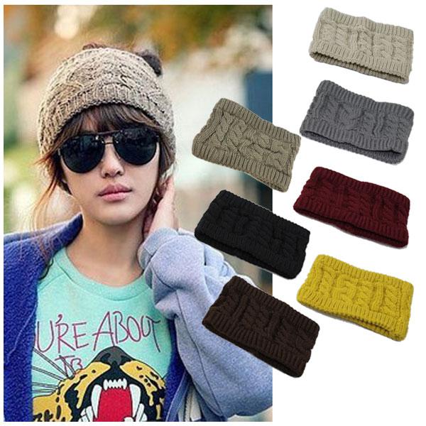 ニットターバン ケーブル編 ニットヘアバンド ターバンキャップ ヘアアレンジ まとめ髪 メンズ レディース KNIT HAIRBAND 466 |  | 12