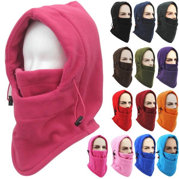 フェイスマスク ネックウォーマー ニット帽 厚手 アウトドアスポーツ 大きいサイズ フリース ネックカバー 無地 メンズ レディース 秋 冬 CAP 4980 |  | 20