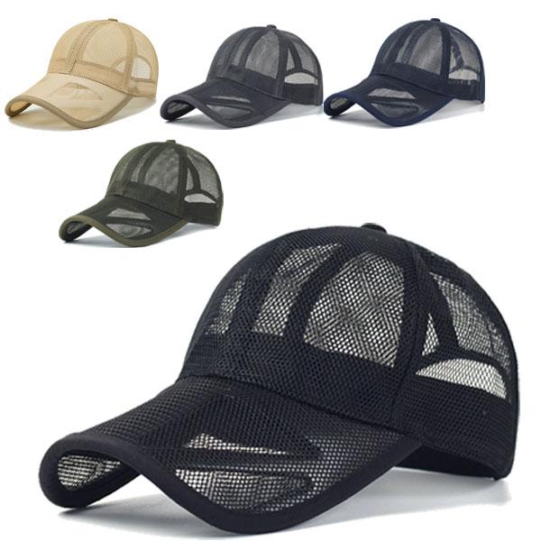 メッシュ キャップ ベースボールキャップ 野球帽 真夏 日除け 直射日光 紫外線対策 メンズ レディース CAP 5000 | 