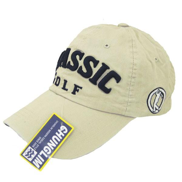 野球帽 刺繍 アジャスター付 ワッペン ゴルフ CLASSICGOLF ベースボールキャップ メンズ レディース |  | 03