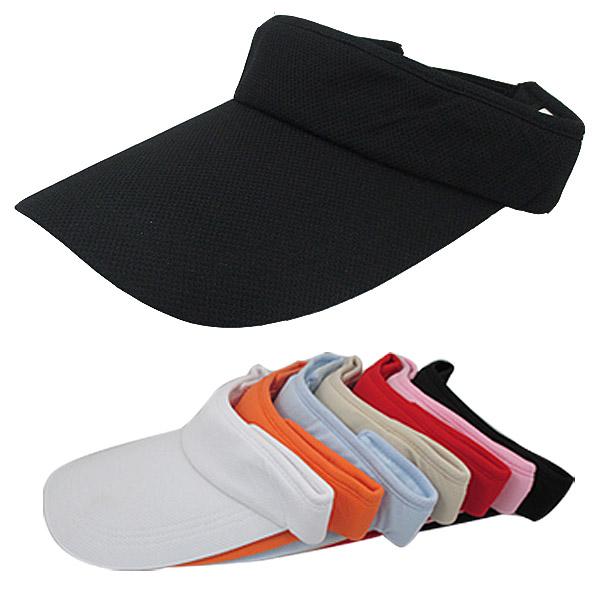 サンバイザー メンズ スポーツ 帽子 レディース シンプル 無地 ランニングキャップ テニス ゴルフ 速乾 UVカット 日よけ 紫外線防止 SUNVISOR CAP 5531 | 