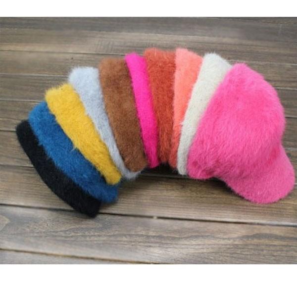 ファー風 キャップ 帽子 レディースキャップ 毛足付き フェイクファー シンプル ラビットファー けあし もこもこ 無地 メンズ レディース 秋 冬 CAP 5600 |  | 15